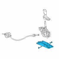 OEM Chevrolet Traverse Shifter Assembly Diagram - 84698649