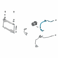 OEM 2006 Scion xA Suction Hose Diagram - 88704-52130