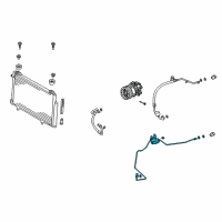 OEM Scion xB Liquid Line Diagram - 88706-52421