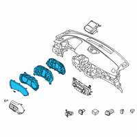 OEM 2021 Hyundai Veloster Cluster Assembly-Instrument Diagram - 94021-J3700