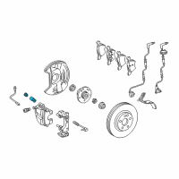 OEM Chrysler Crossfire Seal-CALIPER Piston Diagram - 5143223AA