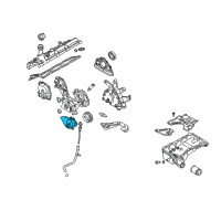 OEM 2004 Infiniti Q45 Cover Assembly-Valve Timing Diagram - 13041-AR010