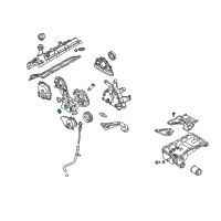 OEM 2008 Infiniti M45 Seal-Oil, Crankshaft Front Diagram - 13510-6N210