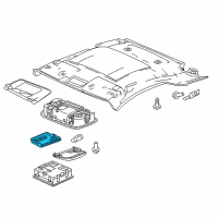 OEM Lens, R. (Coo) Diagram - 34407-SDA-305