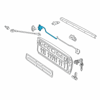 OEM Toyota Tundra Lock Assembly Diagram - 65780-0C030
