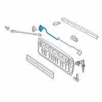 OEM 2004 Toyota Tundra Lock Assembly Diagram - 65780-0C030