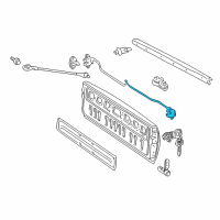 OEM 2005 Toyota Tundra Lock Assembly Diagram - 65790-0C030