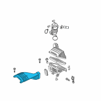 OEM 2011 Hyundai Sonata Duct Assembly-Air Diagram - 28210-3Q500