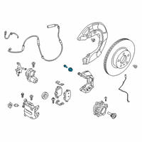 OEM 2021 Toyota GR Supra Carrier Bushing Kit Diagram - 47775-WAA02