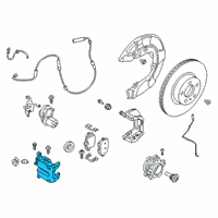 OEM 2022 Toyota GR Supra Caliper Diagram - 47813-WAA03