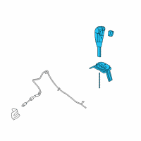 OEM Mercury Mariner Shifter Diagram - 6M6Z-7210-A