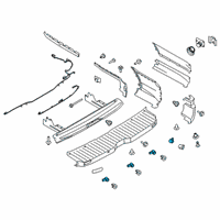 OEM 2015 Ford Escape Reverse Sensor Diagram - CV6Z-15K859-A