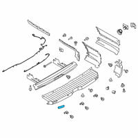 OEM Ford Reflector Diagram - BK2Z-13A565-B