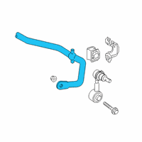 OEM 2022 Toyota Prius Prime Stabilizer Bar Diagram - 48812-47070