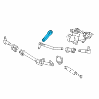 OEM Ford F-350 Super Duty Pitman Arm Diagram - 4C3Z-3590-DA