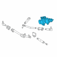 OEM Ford Excursion Gear Assembly Diagram - YC3Z-3504-ABRM