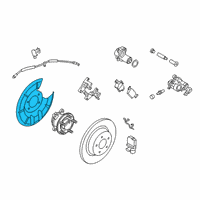 OEM 2020 Lincoln Corsair SHIELD - SPLASH Diagram - LX6Z-2K004-D