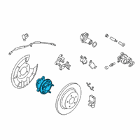 OEM 2021 Lincoln Corsair HUB ASY - WHEEL Diagram - LX6Z-1109-A