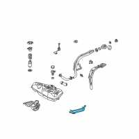 Genuine Toyota Fuel Tank Mount Strap diagram