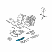 OEM 2006 BMW X5 Actuation Unit Left Diagram - 52-10-8-251-625