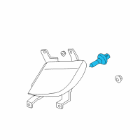 OEM Kia Bulb Diagram - 1864935009