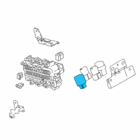 OEM 2004 Nissan Maxima Breaker Assembly-Circuit, Power Window Diagram - 24330-C9900