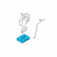 OEM 2008 Hyundai Sonata Brake Control Module Unit Assembly Diagram - 95400-3K215