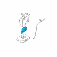 OEM 2006 Hyundai Sonata Module Assembly-Automatic Transaxle Key Lock Control Diagram - 95850-3K000