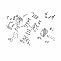 OEM Kia Wiring Assembly-Blower Diagram - 972763F100