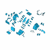 OEM Kia Heater Unit Diagram - 972003F102