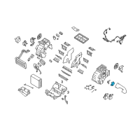 OEM Kia Amanti Temperature Actuator, Right Diagram - 972733F100