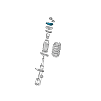 OEM 2013 Dodge Avenger Mount-STRUT Diagram - 5168236AB