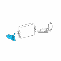 OEM Toyota Alarm Switch Diagram - 84230-52100