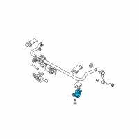 OEM 2010 Dodge Ram 3500 RETAINER-STABILIZER Bar BUSHING Diagram - 52110141AB