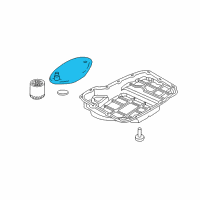 OEM Jeep Grand Cherokee 4X2 FILTE-Transmission Oil Diagram - 5015267AD