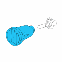 OEM 2003 Toyota Tundra Fog Lamp Diagram - 81221-0C020