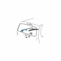 OEM 2006 Ford Expedition Rear Arm Diagram - 6L1Z-17526-A