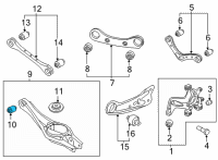 OEM Hyundai Ioniq 5 BUSH-LWR ARM, RR Diagram - 55218-GI100