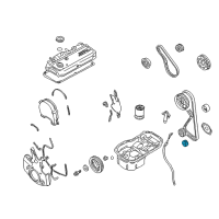 OEM 2005 Chrysler Sebring Sprocket-Oil Pump Diagram - MD135005