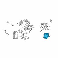 OEM Toyota Blower Motor Diagram - 87103-0C010