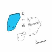 OEM 2014 Toyota Venza Surround Weatherstrip Diagram - 67871-0T010