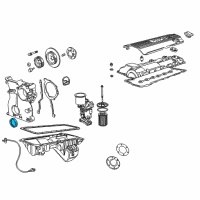 OEM 2002 BMW Z3 Crankshaft Seal Diagram - 11142249352