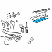 OEM 1999 BMW Z3 Set Of Profile Gaskets Diagram - 11-12-0-034-108