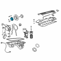 OEM BMW M3 Pulley Diagram - 11-21-7-840-380