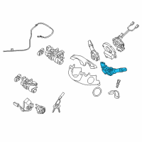 OEM 2016 Kia Forte5 Switch Assembly-Lighting Diagram - 934103S011