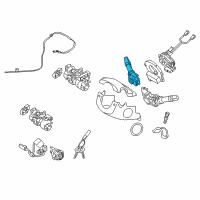 OEM 2017 Kia Forte5 Switch Assembly-WIPER Diagram - 934201U000