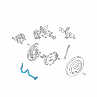 OEM 2013 Hyundai Equus Sensor Assembly-Wheel Speed, RH Diagram - 59930-3M000