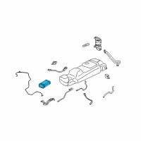 OEM Buick Riviera Vapor Canister Diagram - 17113332