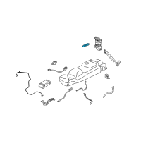 OEM Oldsmobile Silhouette EGR Valve Gasket Diagram - 24506939