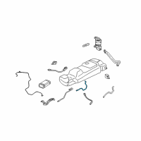 OEM 2004 Pontiac Aztek Hose Asm-Evap Emission Canister Diagram - 10430520